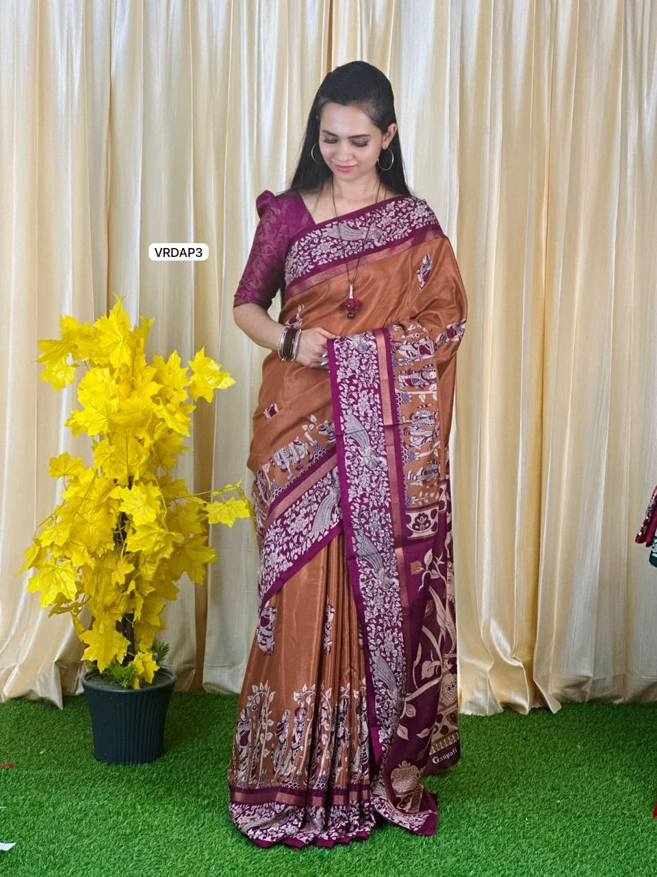 Aadi offer🌹Modal semi silk saree😍