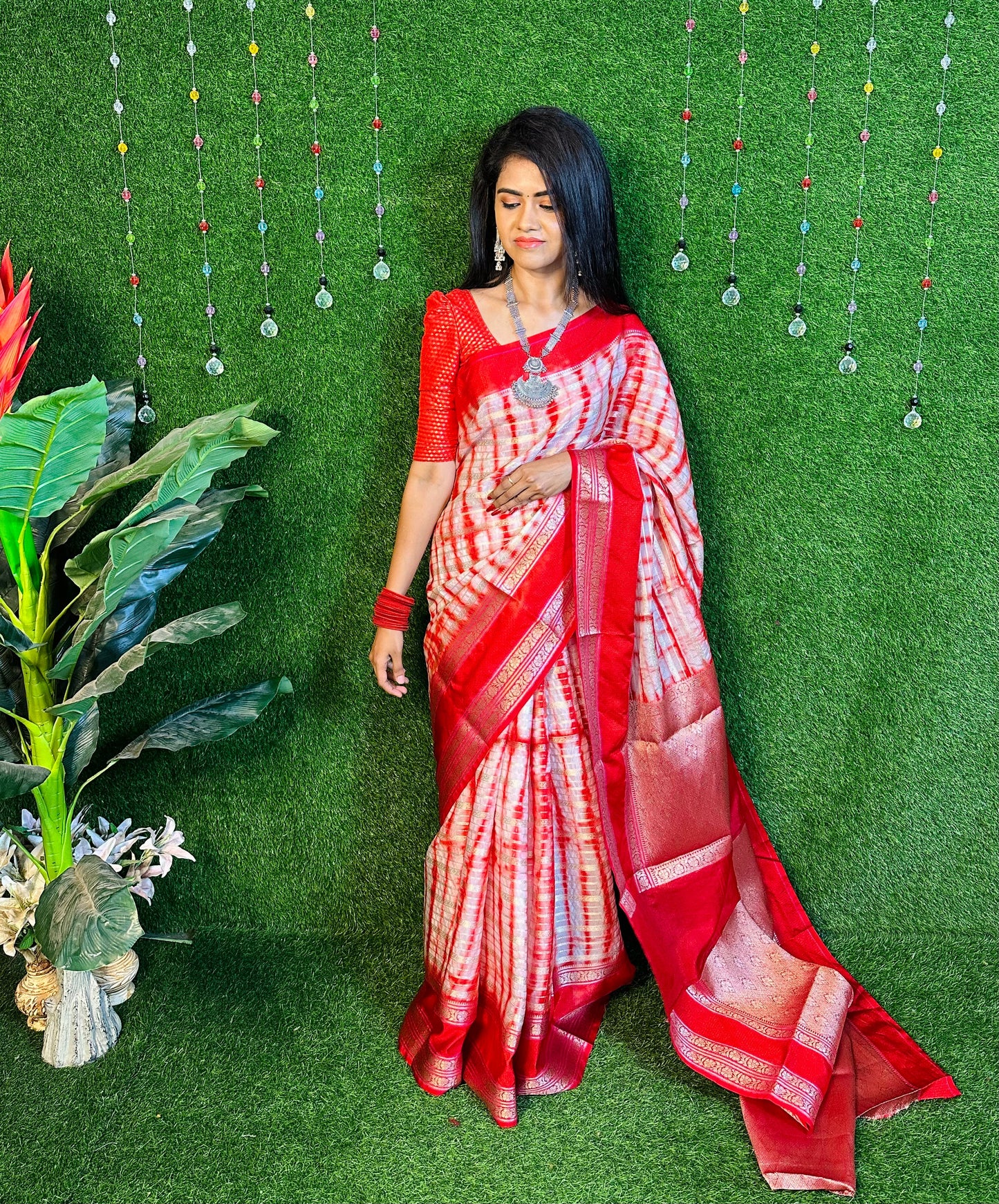 Warm silk saree ❌