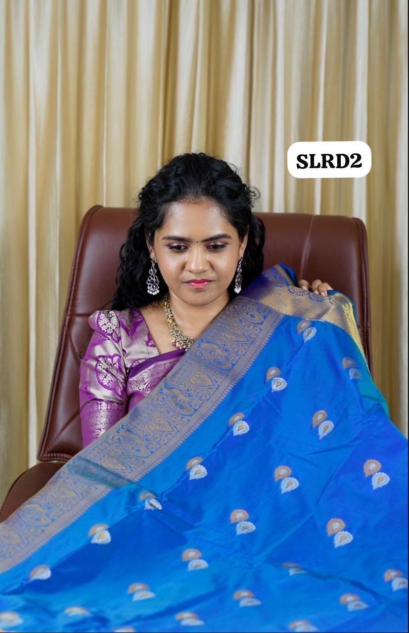 Premium bridal semi silk saree🥰🥳