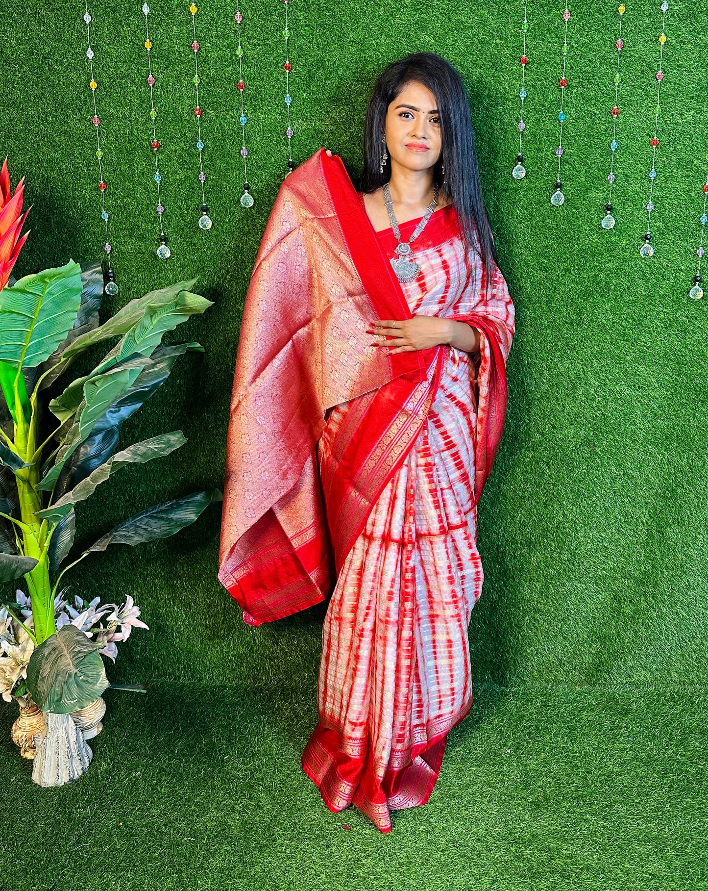 Warm silk saree ❌