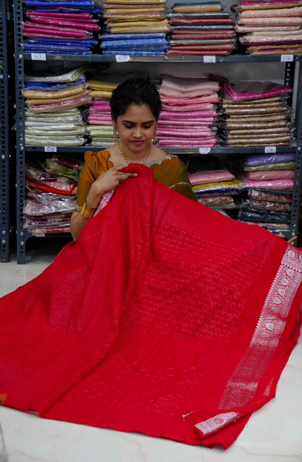 Viscose Georgette Semi silk🥰🏃🏻♀️