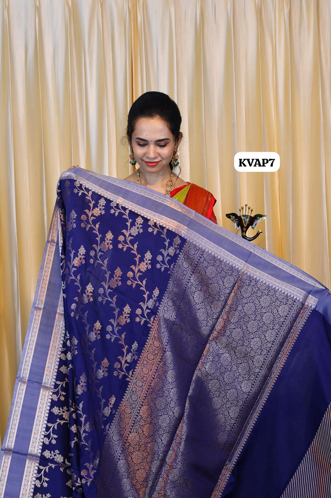 Katan soft silk saree 🥳