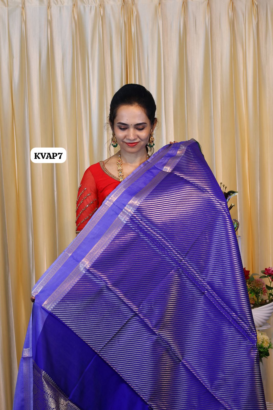 Katan soft silk saree 😍🥳