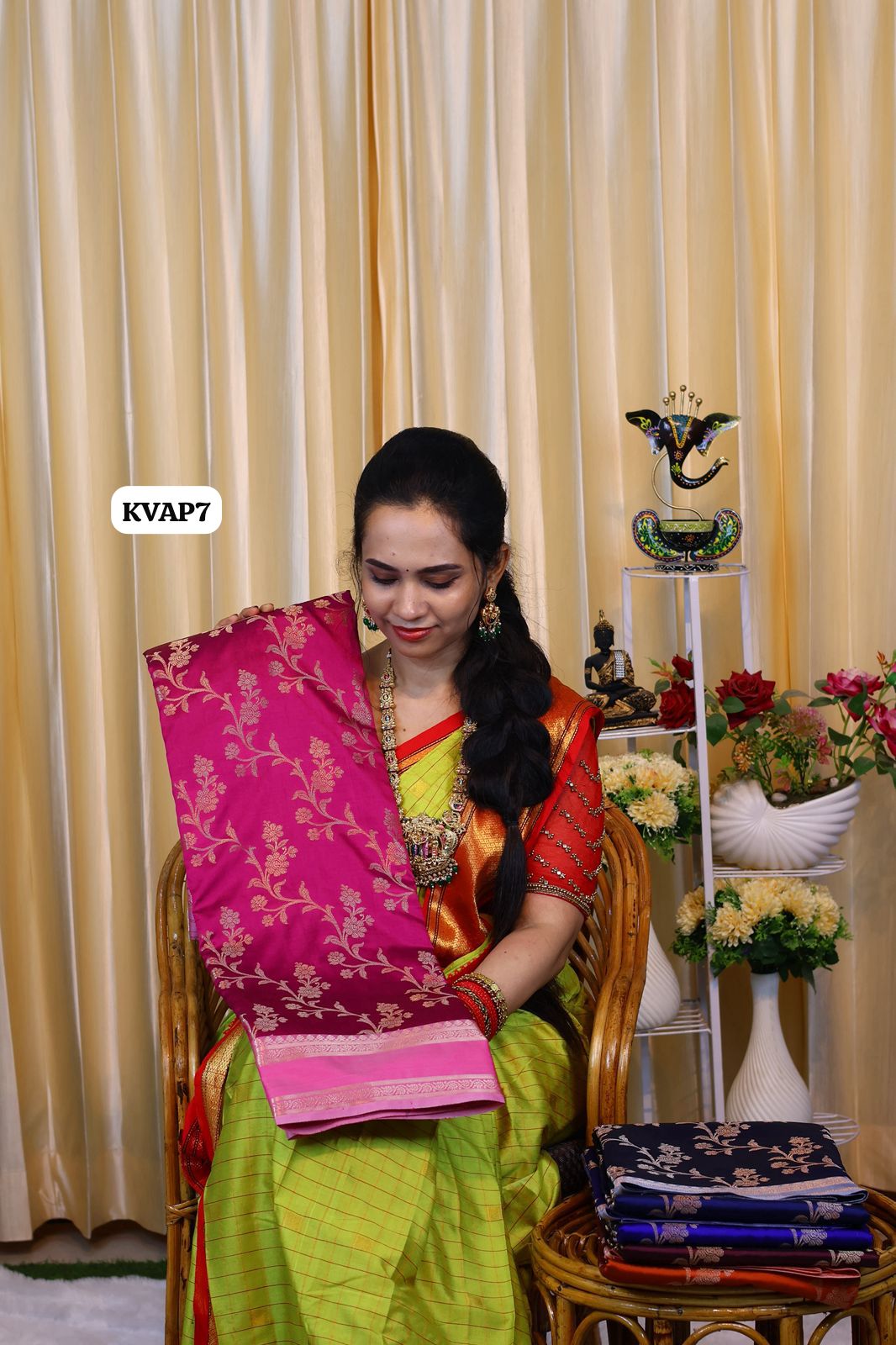 Katan soft silk saree 🥳