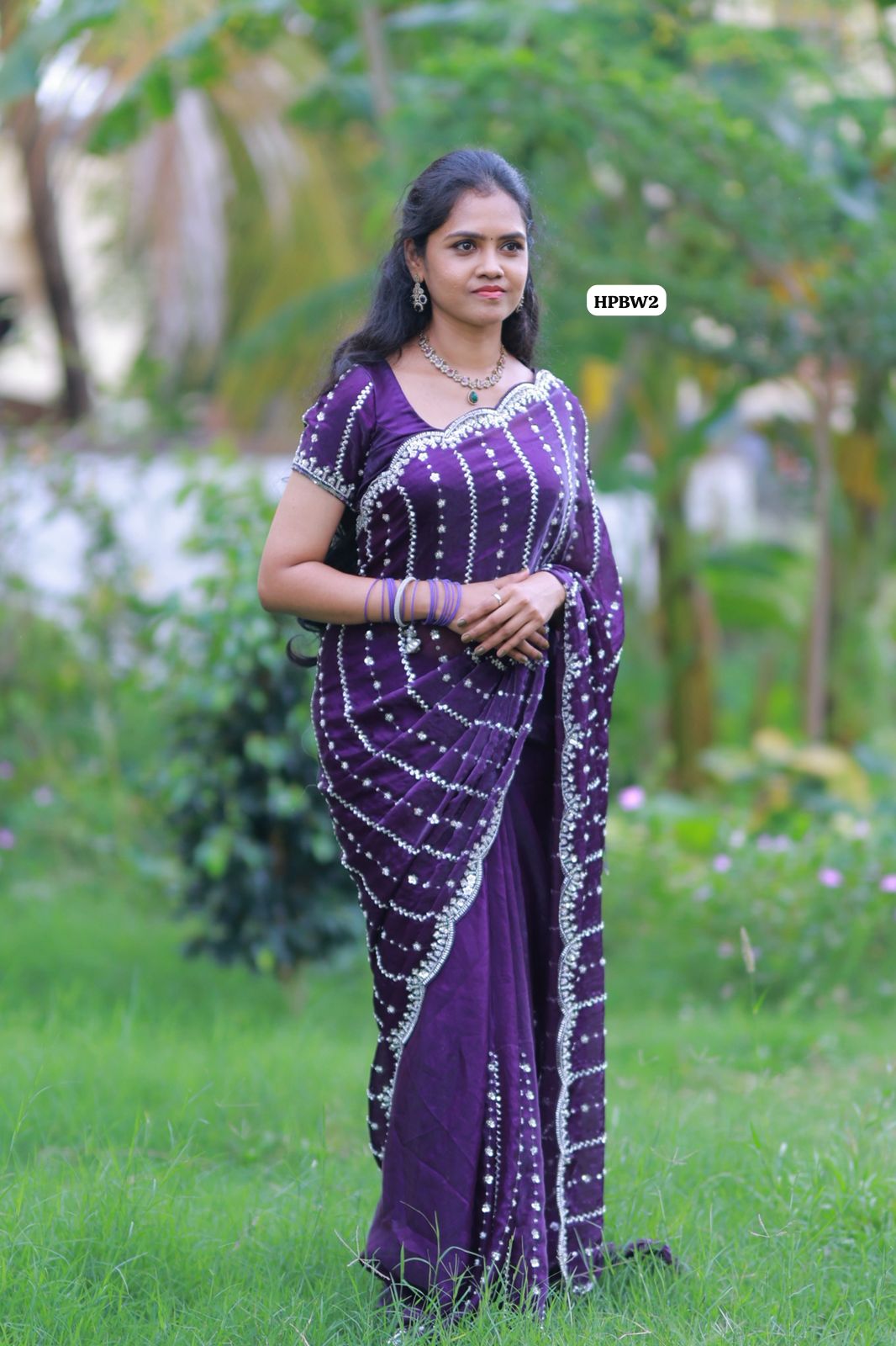 Heavy premium space silk sarees with katdana beads work..🥳