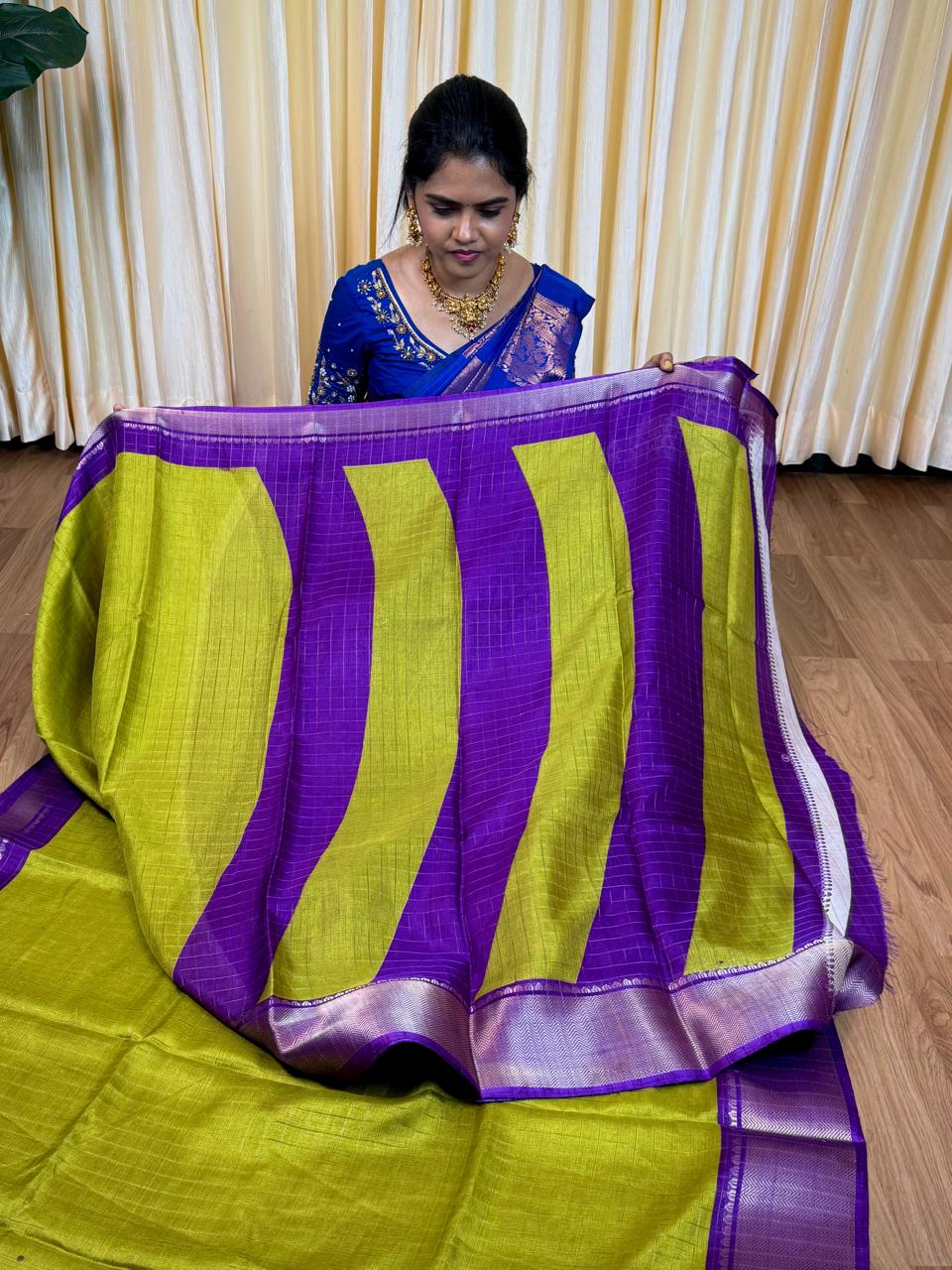 Silk mixed cotton sarees🥳