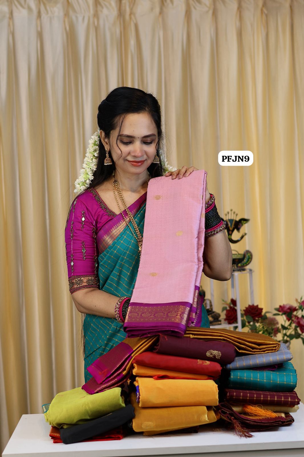 Budget friendly semi soft silk saree ๐๐๐