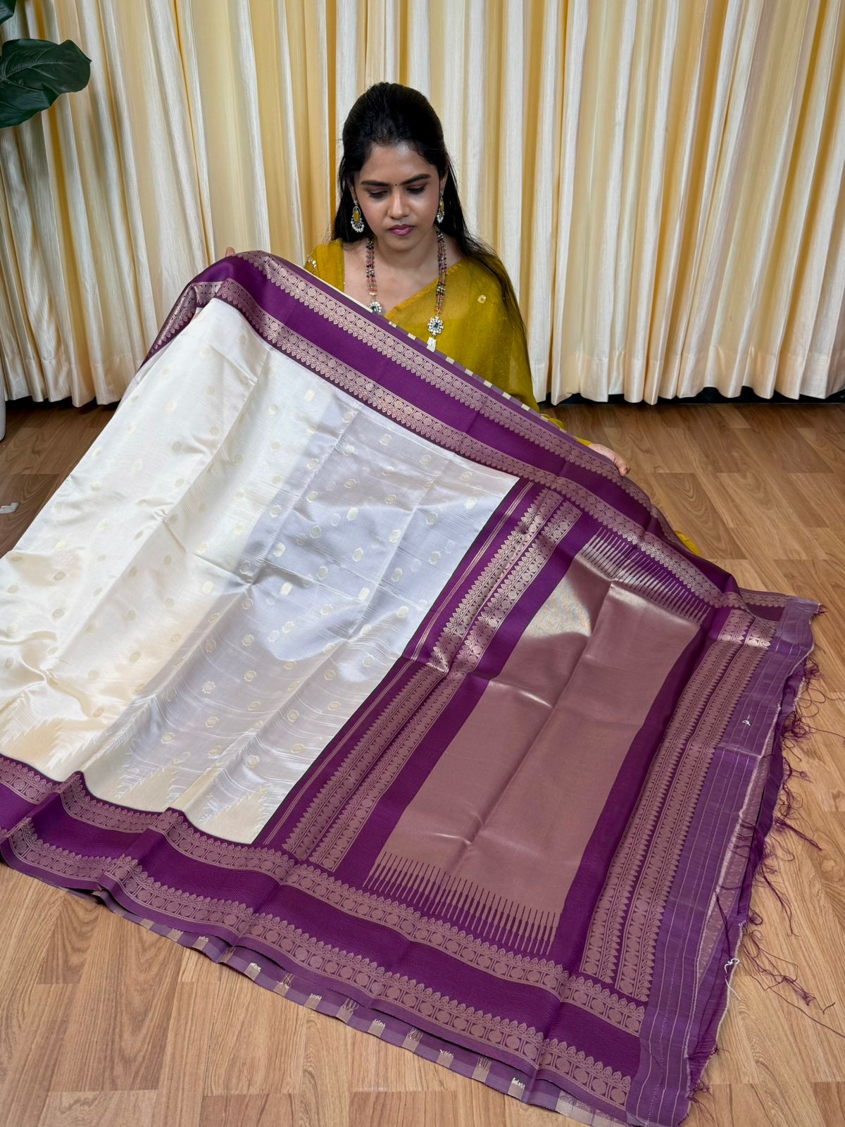 Kanchi silk Saree🥰😎📚