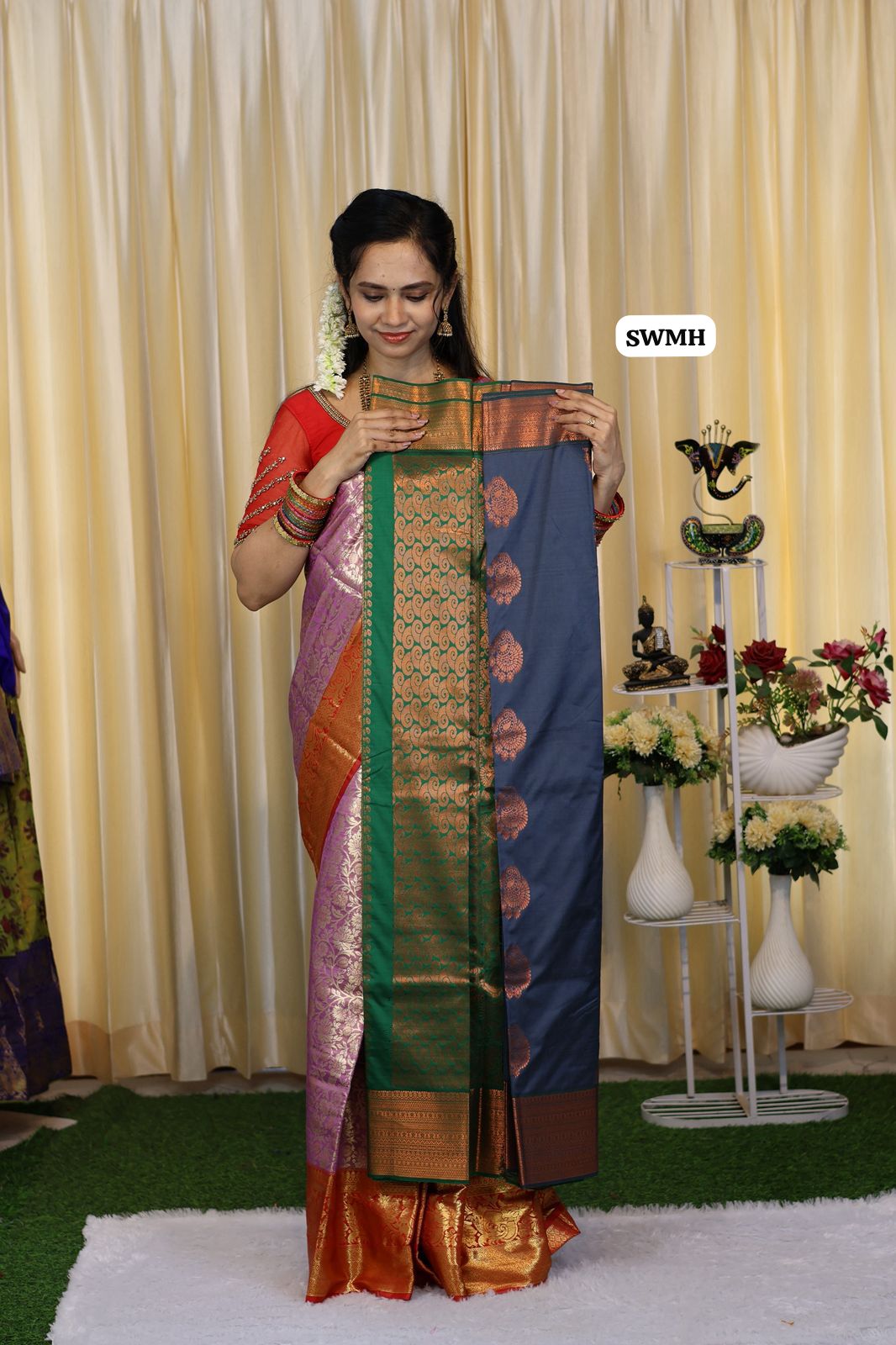 Semi soft silk saree 😍Ⓜ️