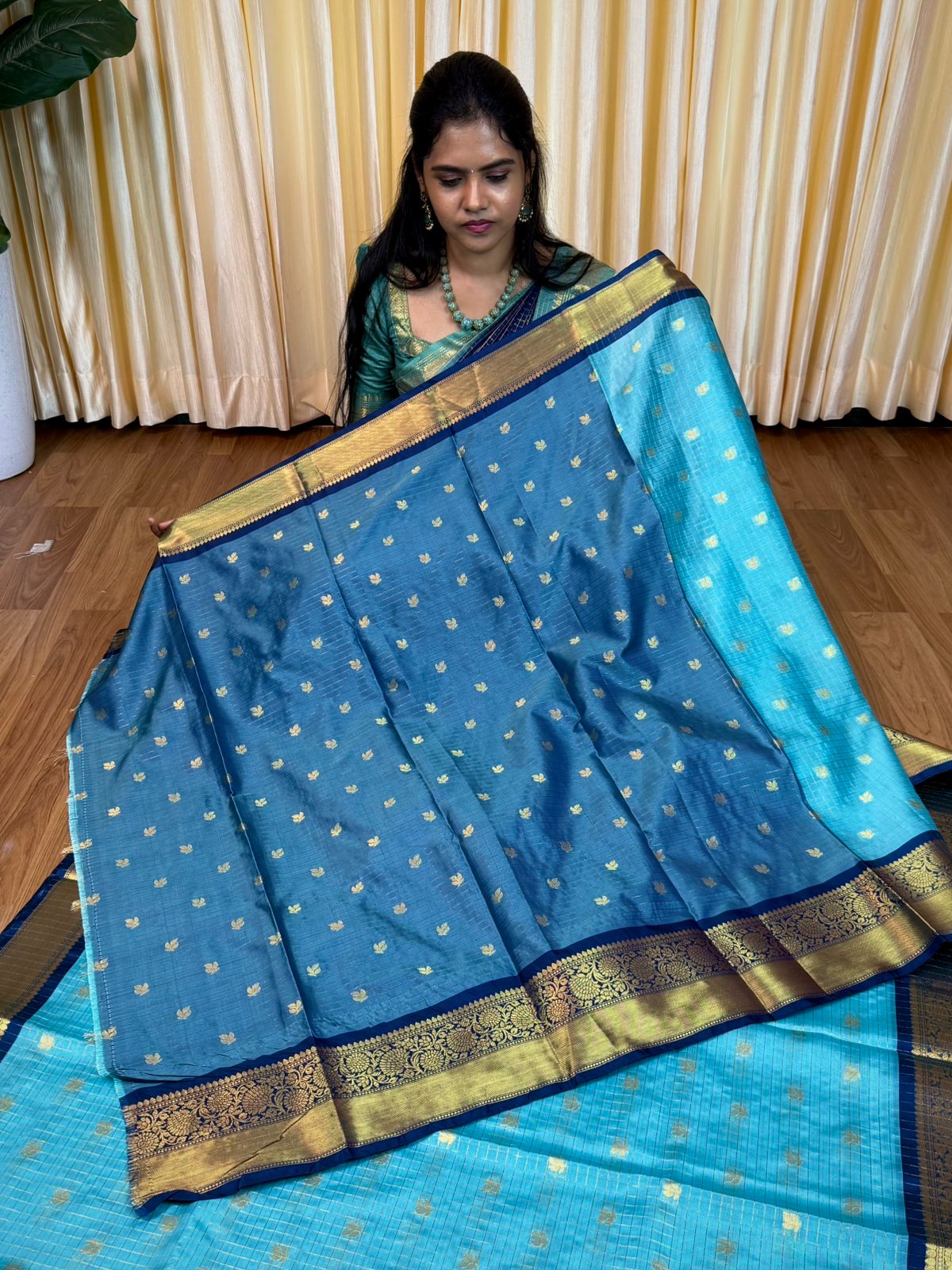Soft Katan silk saree🥰😎📚