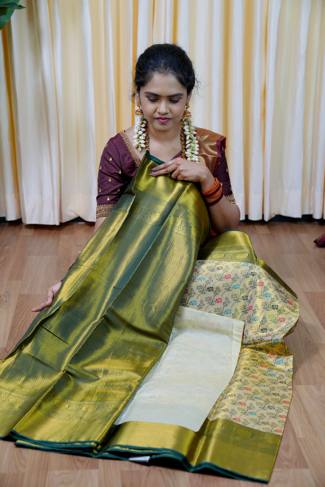 Kanchi Semi silk🥰🏃🏻♀️Ⓜ️