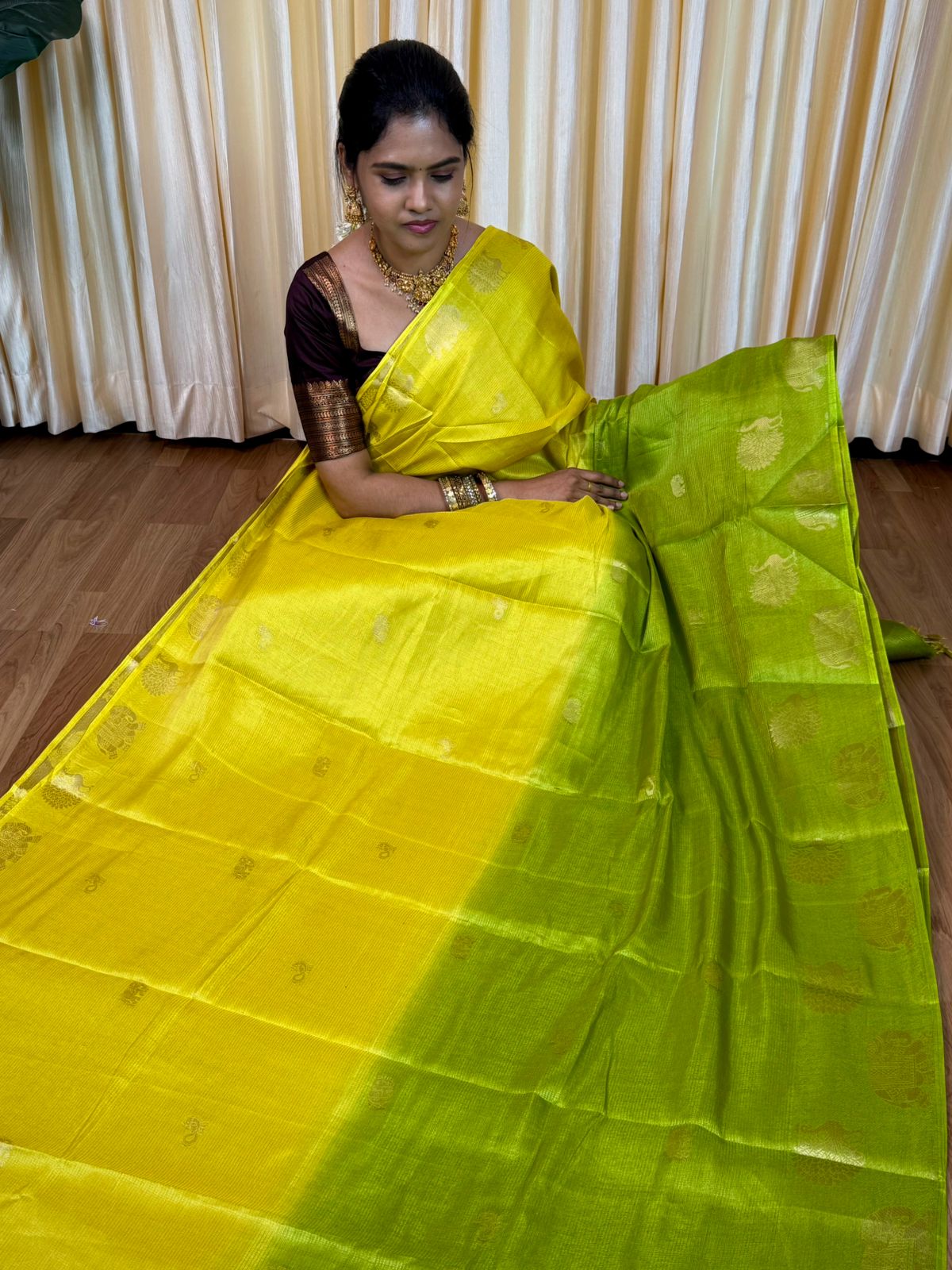 Warm silk sarees with Viscose blouse ๐ฅฐ๐๐