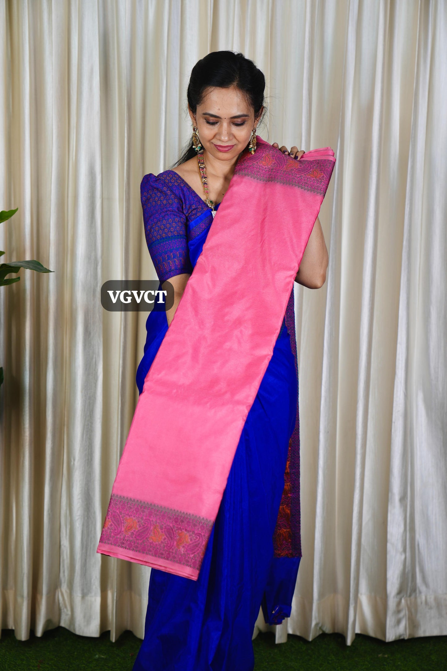 warm silk with embroidery border🥰🥳