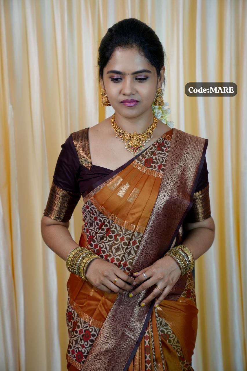 Kanchi semi silk sarees😍😎📚⛳
