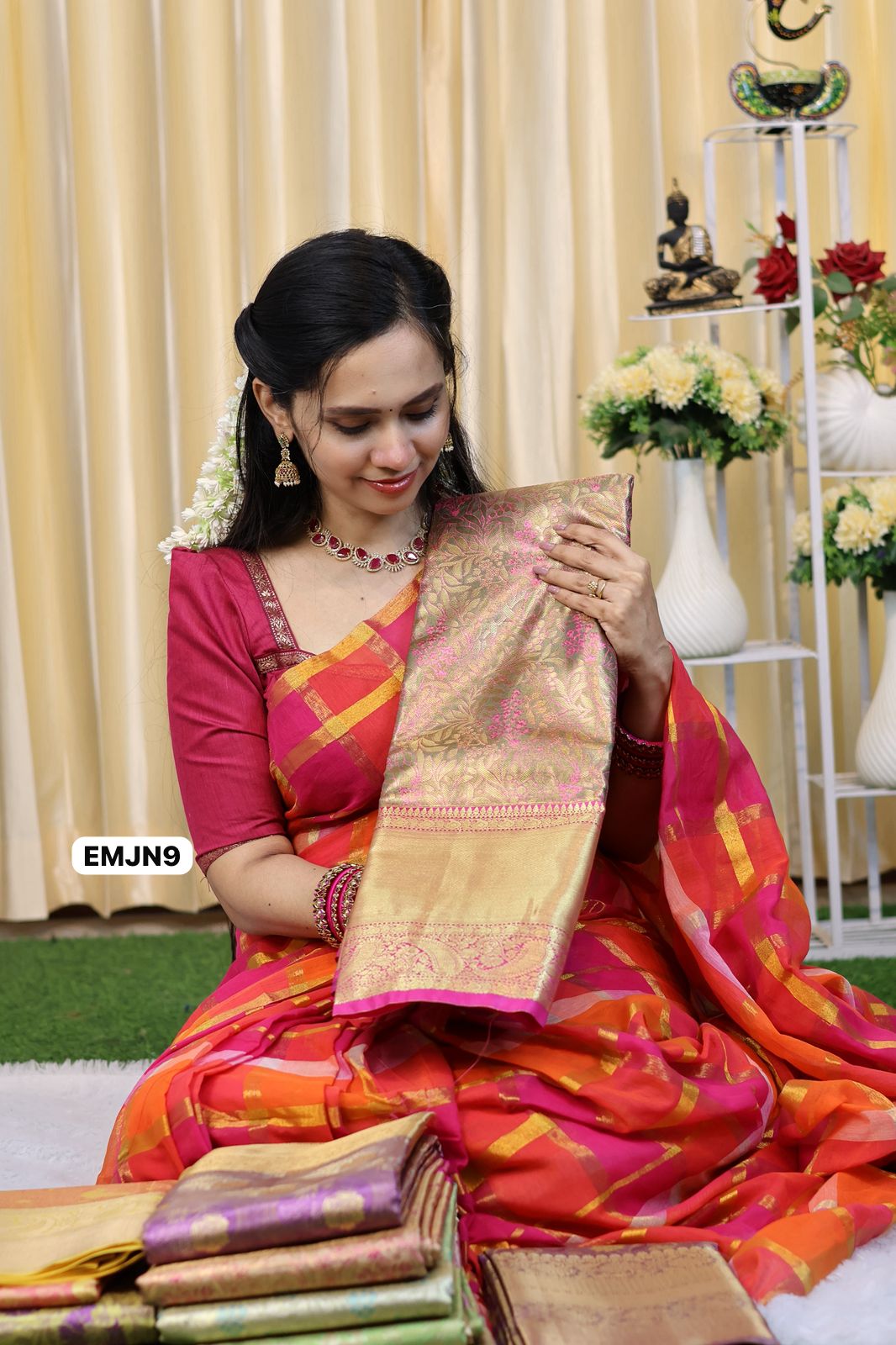 Bridal silk saree šāļø