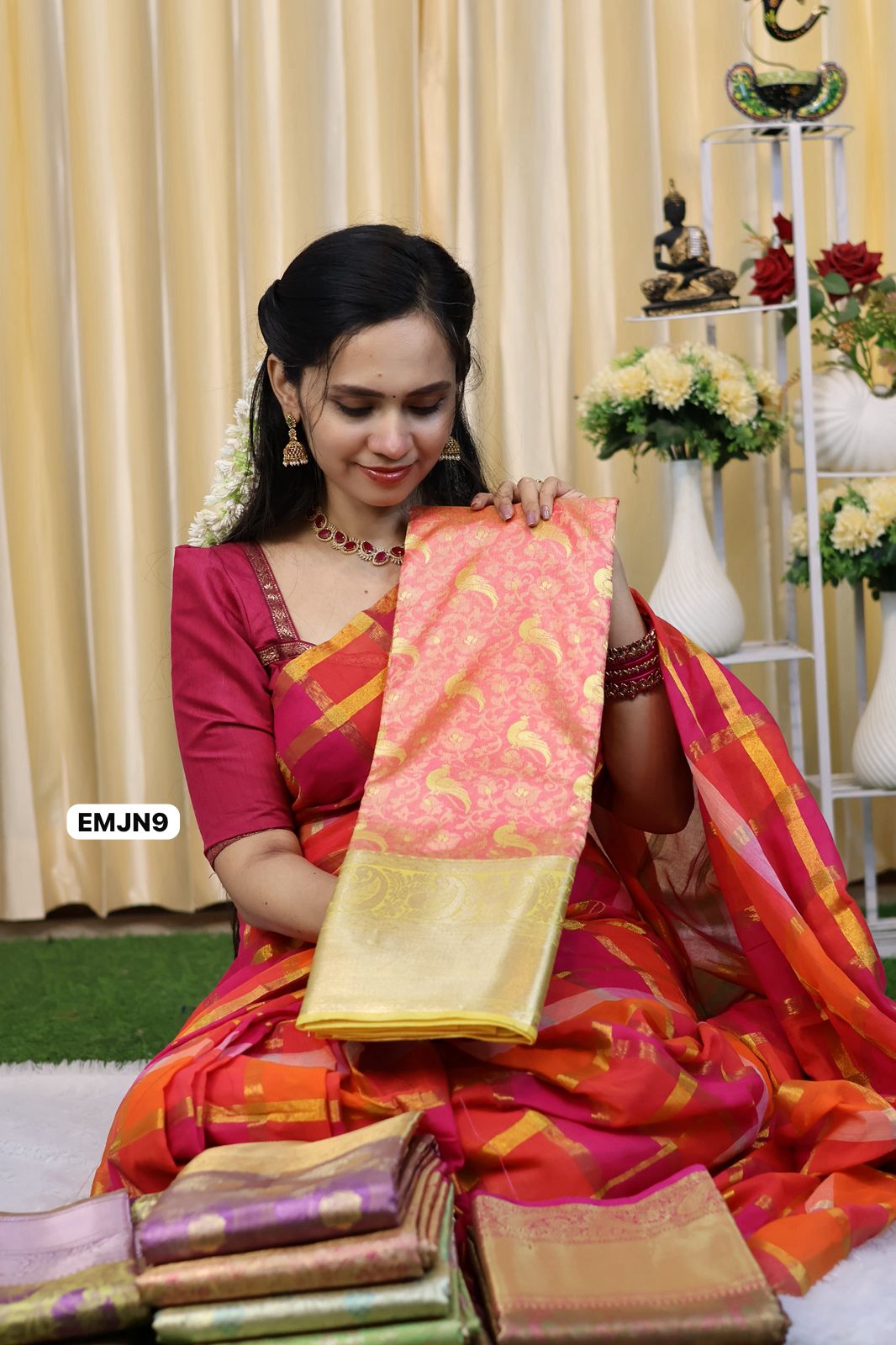 Bridal silk saree šāļø