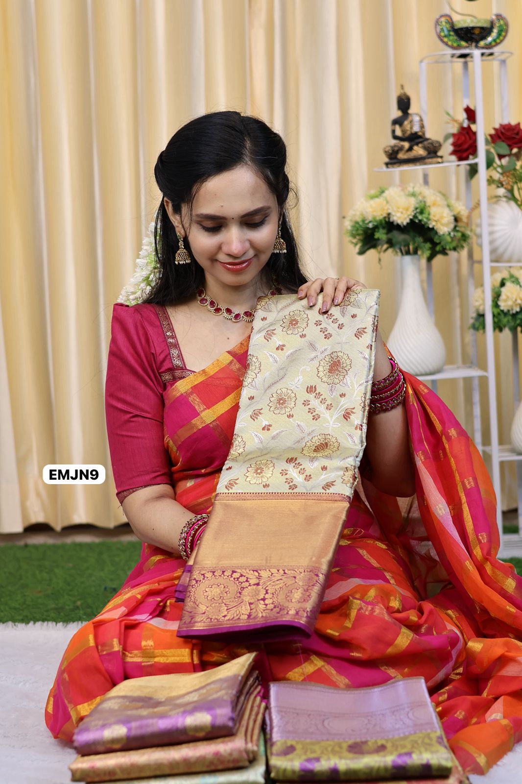 Bridal silk saree šāļø