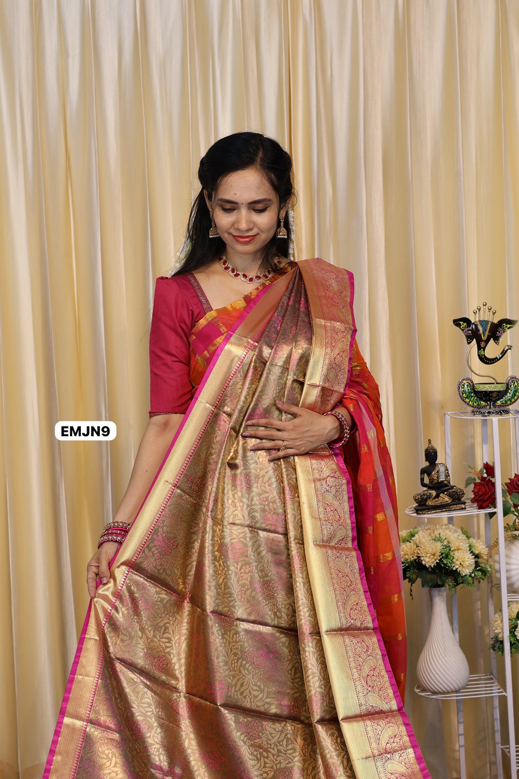Bridal silk saree šāļø