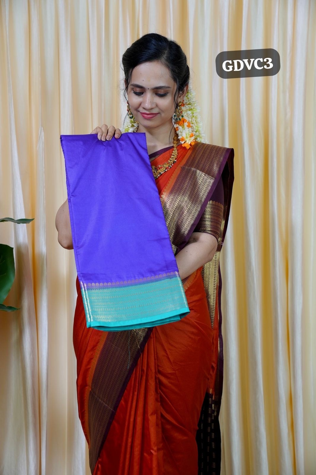 Premium Mysore semi crepe silk saree🥳Contrast border
