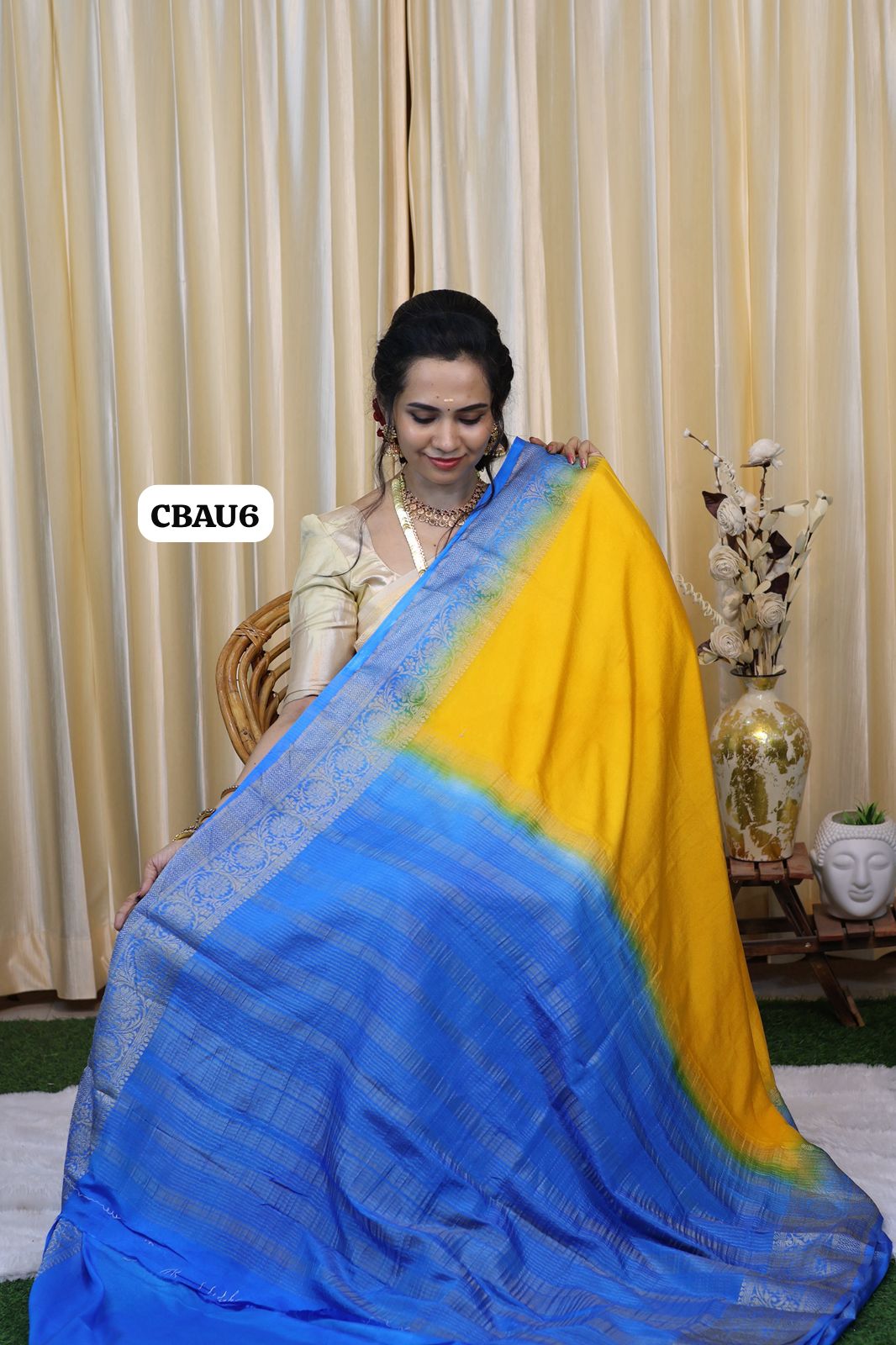 Mysore crepe silk saree 🥳