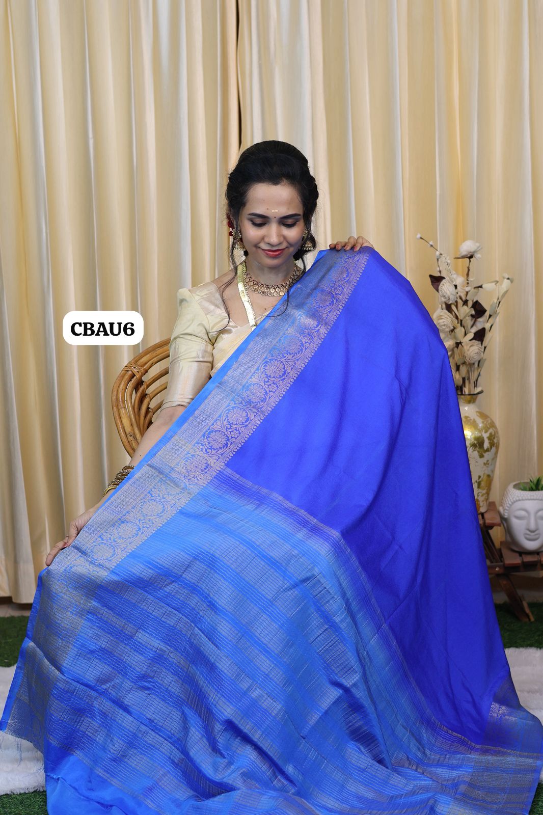 Mysore crepe silk saree 🥳