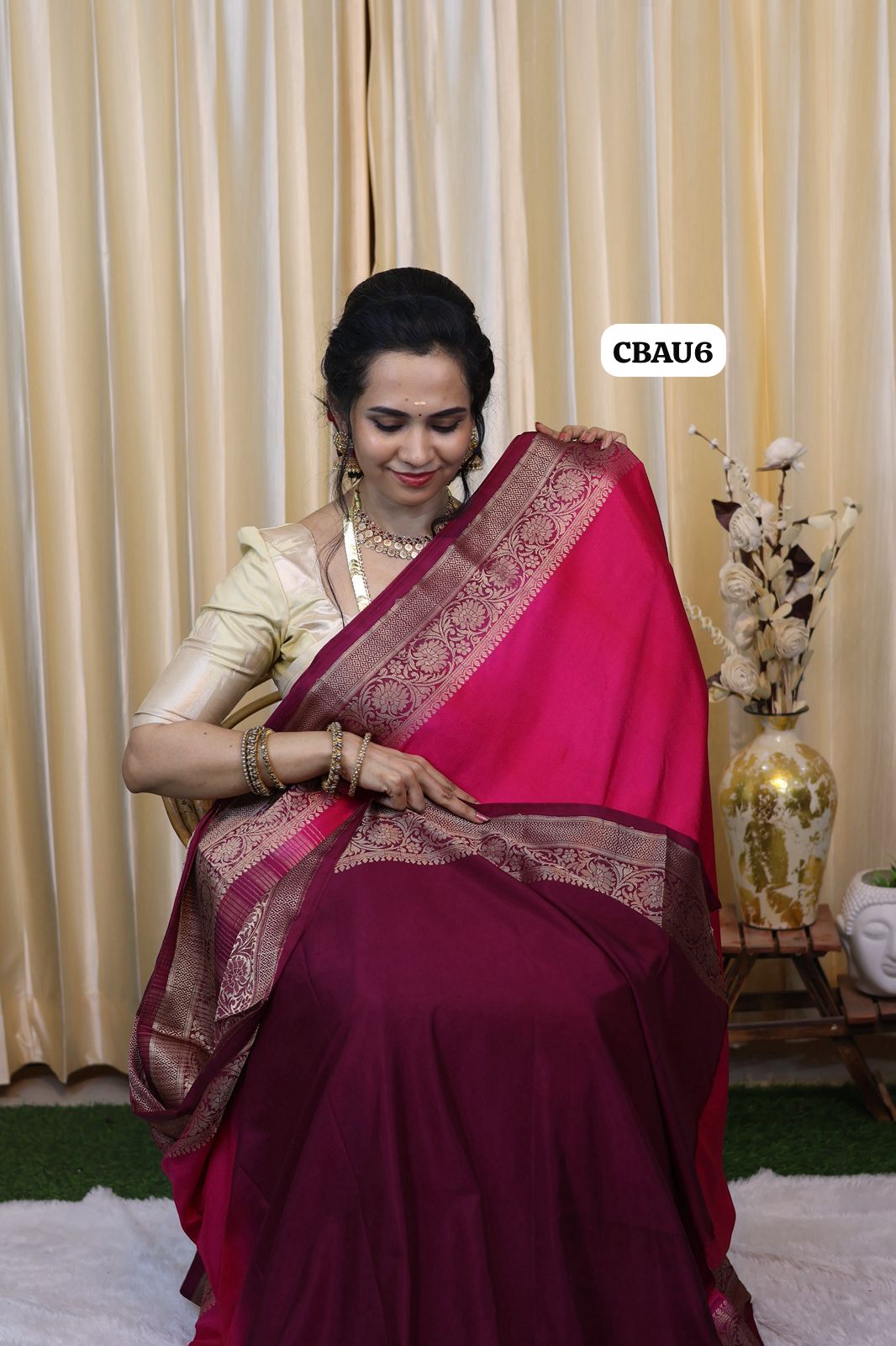 Mysore crepe silk saree 🎁