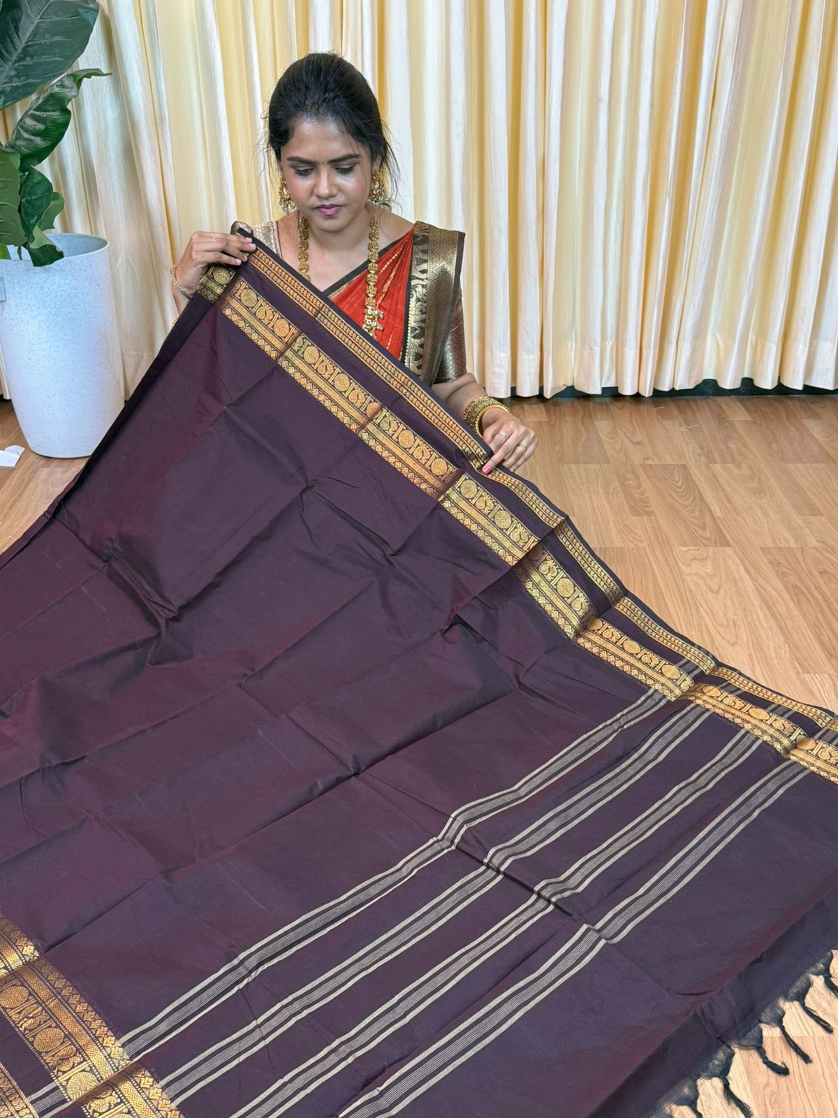 Premium Kanchi cotton sarees🥰😎📚