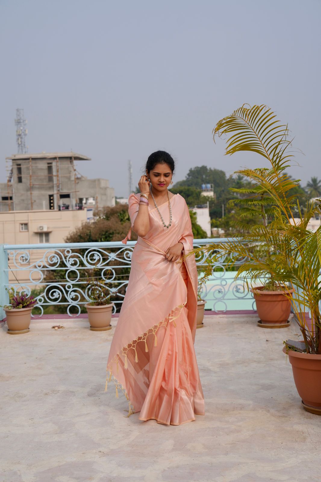 Soft silk saree 🥳