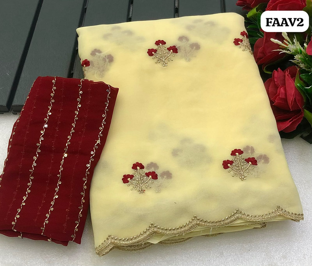 Premium Soft Georgette Sareeš„³