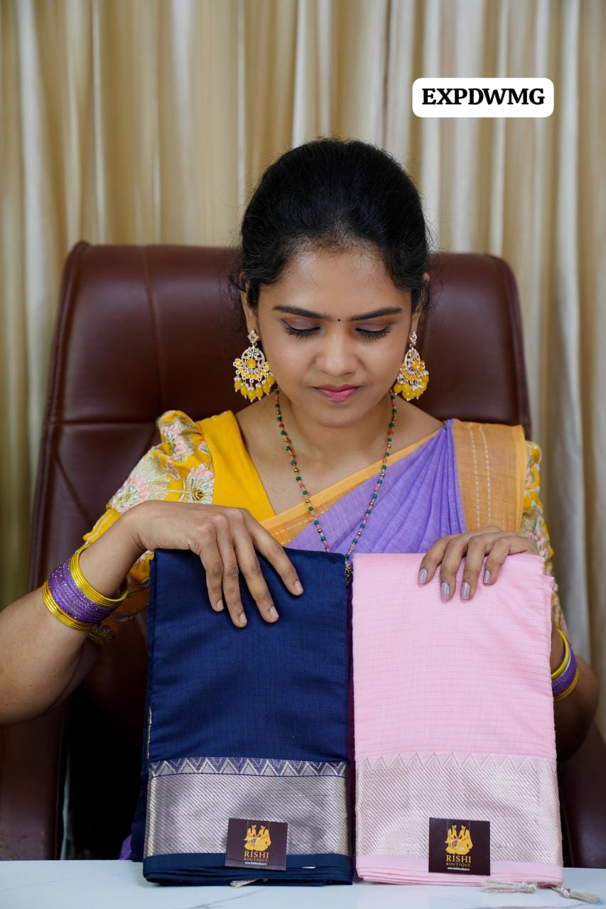Mangalagiri cotton saree buy 1 get 1 free 🥰😎