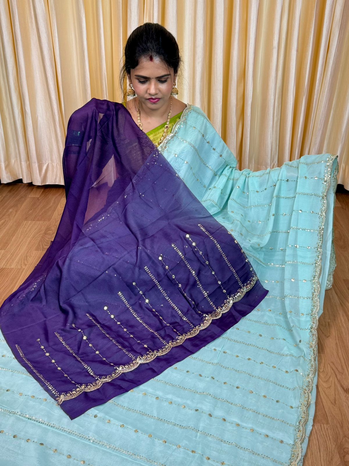 Georgette Saree🥳