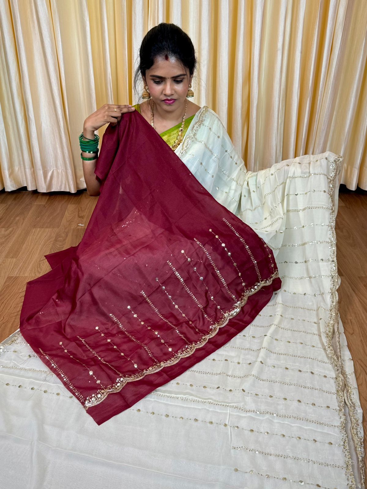 Georgette Saree🥳