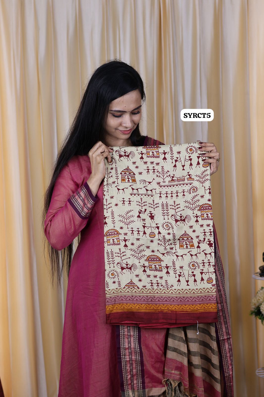 Kashmiri crepe saree 🏃♀️.