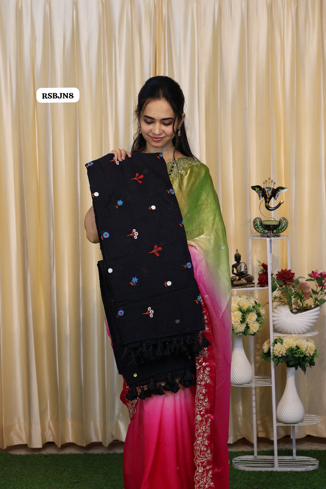Mul cotton saree with trending design🥳