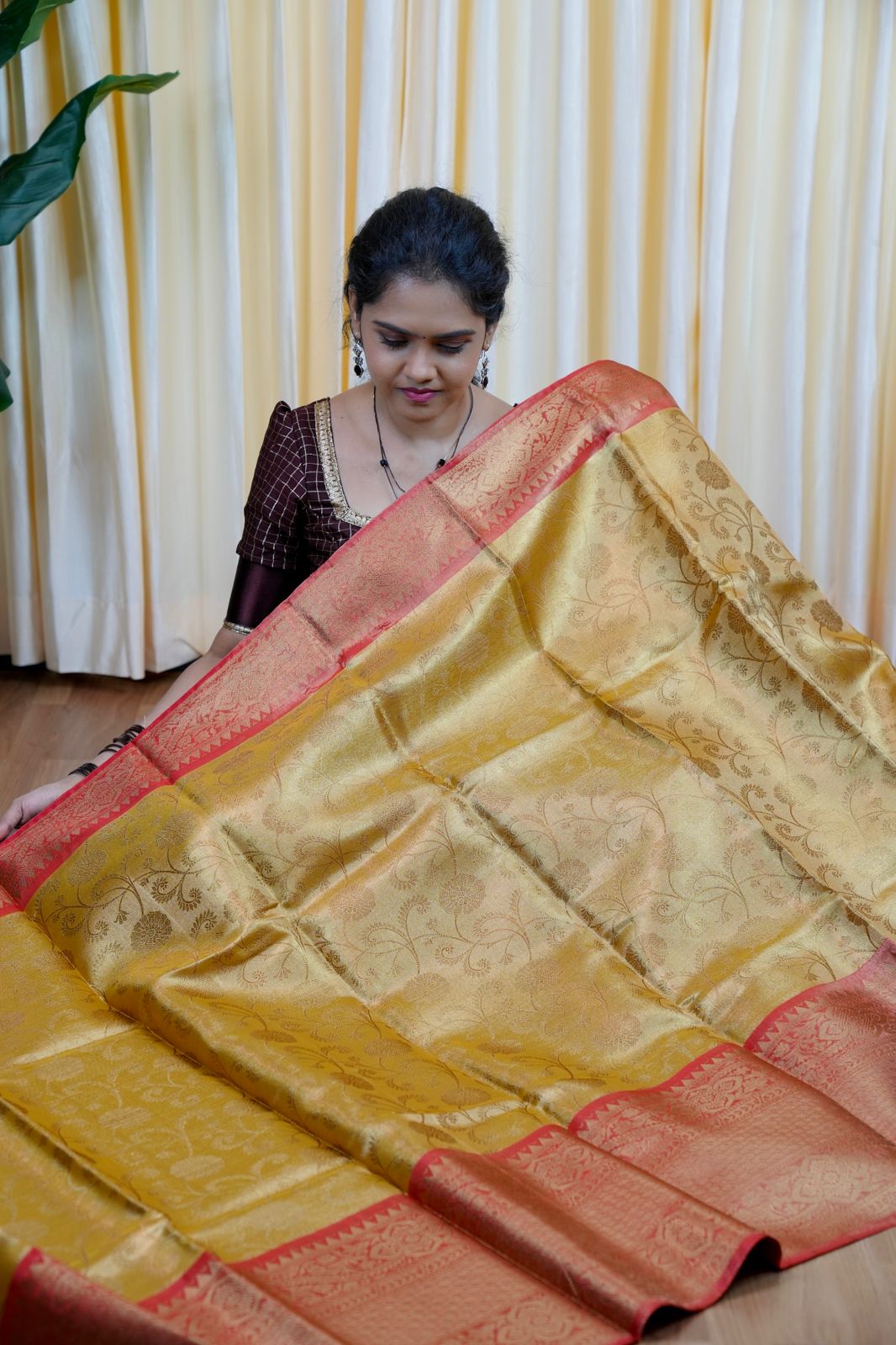 Katan silk sarees 🎁