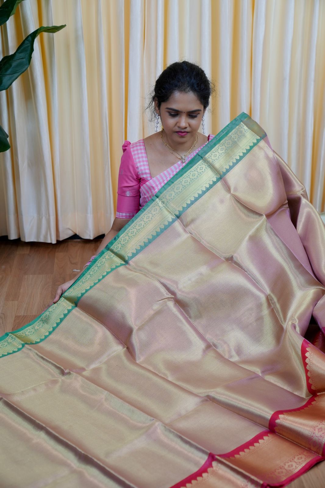 Katan silk saree🎁