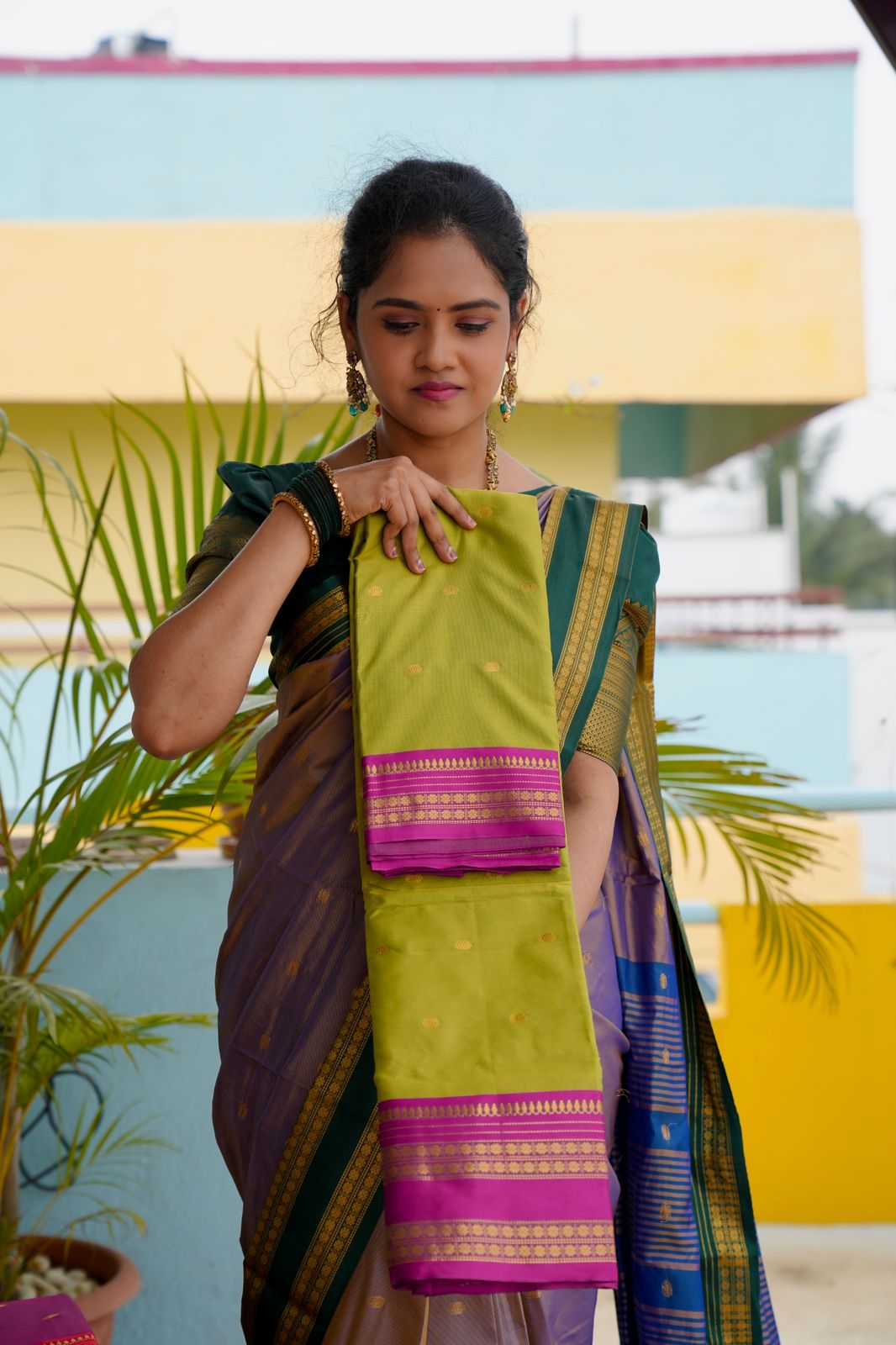 Kalyani semi silk sarees🥰😎