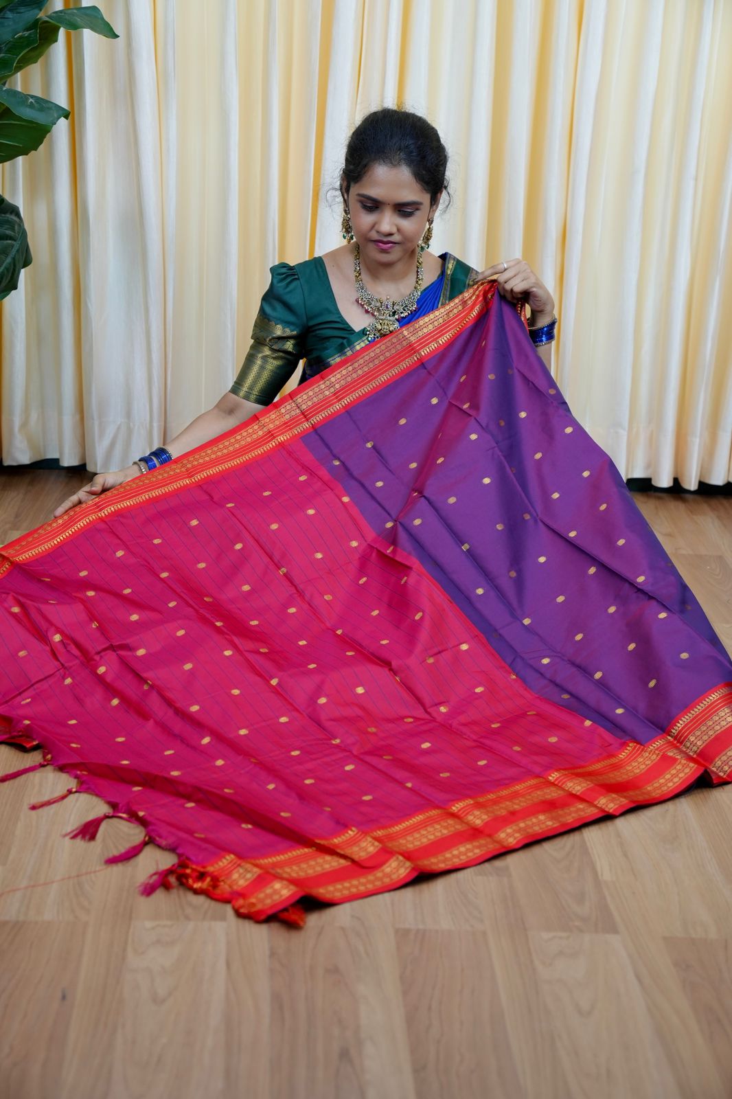 Kalyani semi silk sarees🥰😎