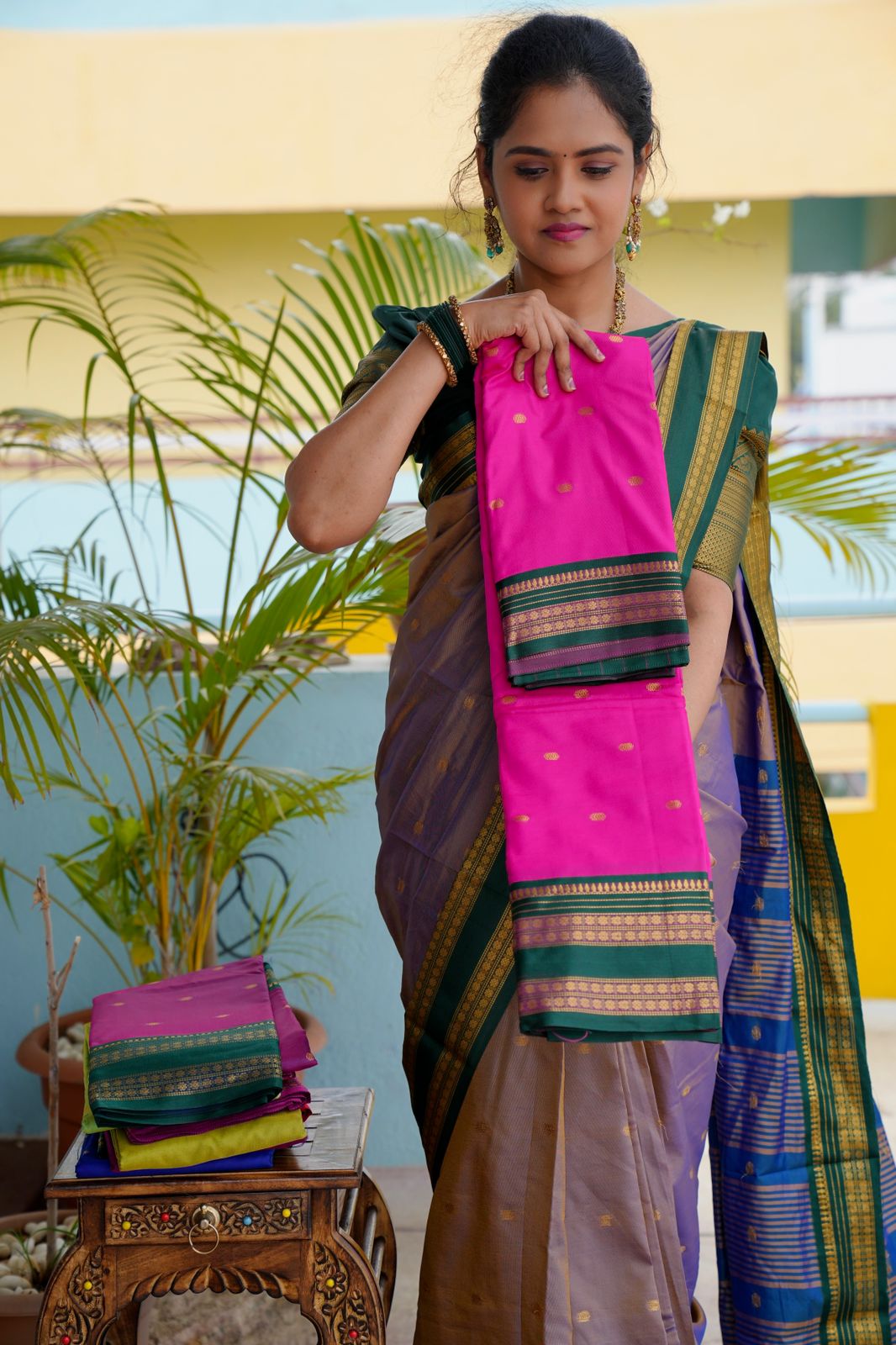 Kalyani semi silk sarees🥰😎