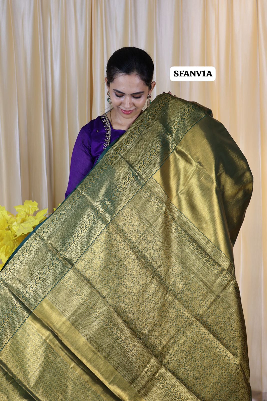 Premium Kanchi bridal semi silk saree 🥳