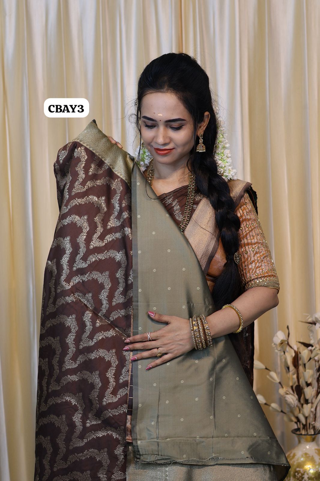 Soft silk saree 😍😎📚
