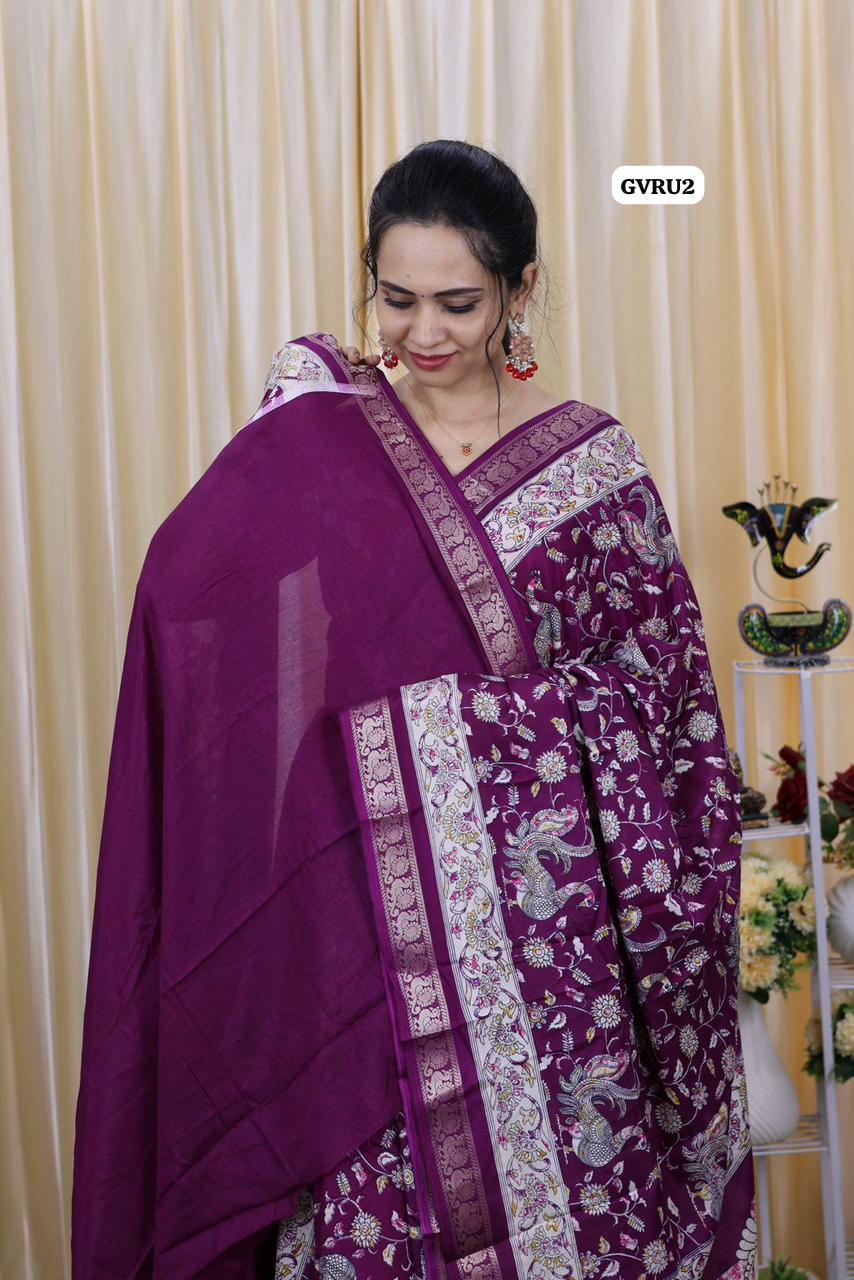 Soft cotton saree😍Ⓜ️