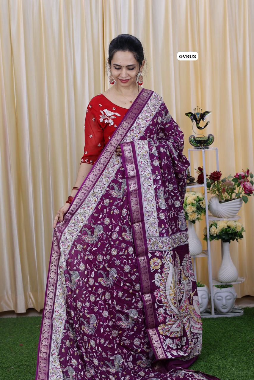 Soft cotton saree😍Ⓜ️