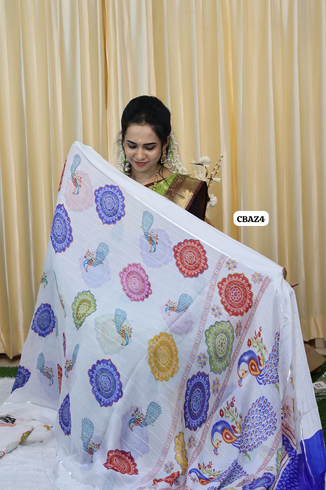 Chiffon saree ๐๐๐