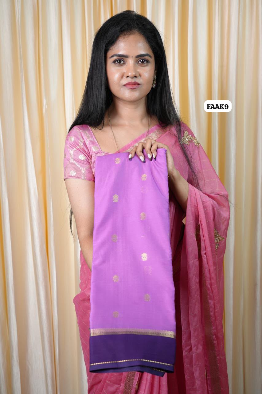Semi Mysore crepe silk sarees🥰✅
