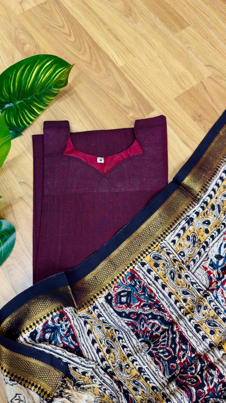 Kalamkari 2 piece set