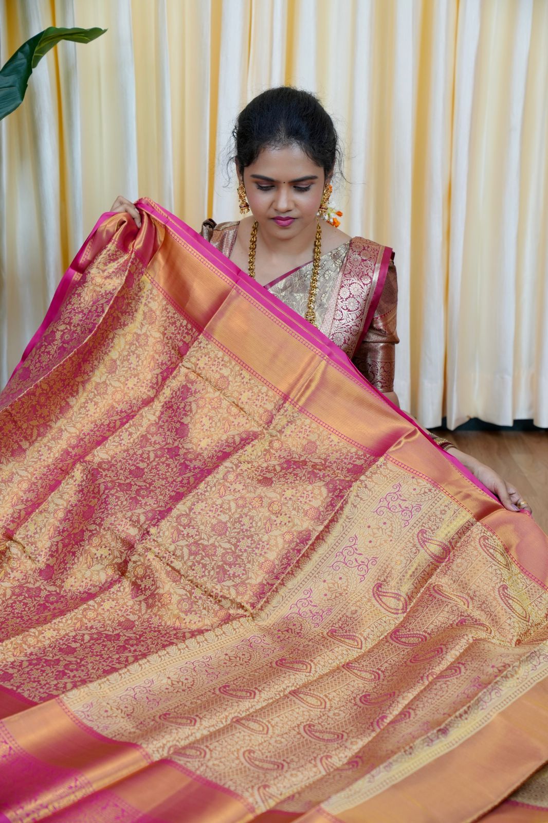 Kanchi semi silk saree🥳✅