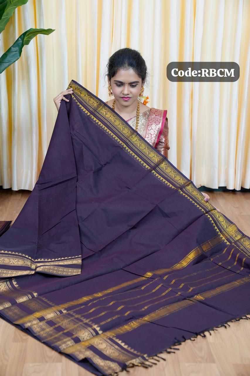 Kanchi cotton silk sarees🎁