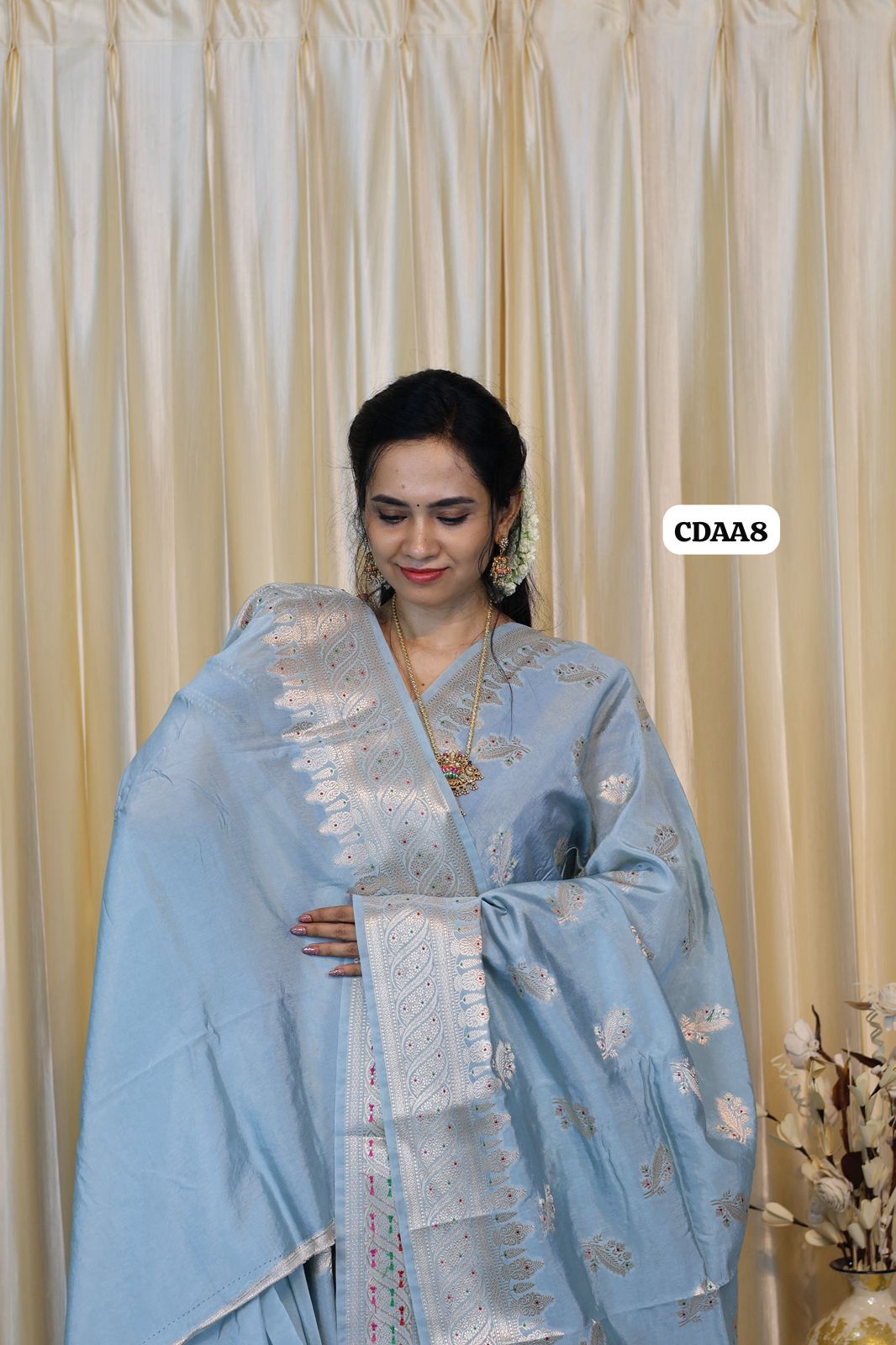 Warm silk saree 🥳