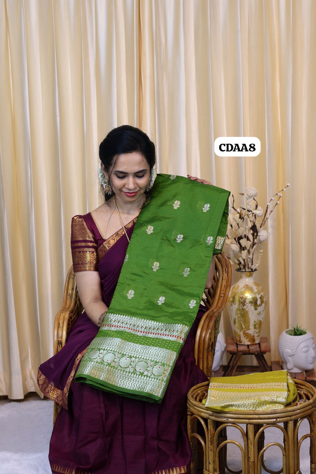 Warm silk saree 😍🥳